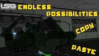 Space Engineers - Copy and Paste Endless Possibilities Ship Part 11