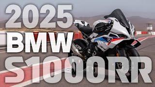 2025 BMW S1000RR 공개, 하이테크 4기통 슈퍼바이크