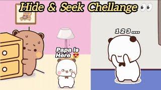 Hide and Seek Chellange  | BubuDudu and Milli | Animated BubuDudu | 3D Animation | BubuDuduFamily