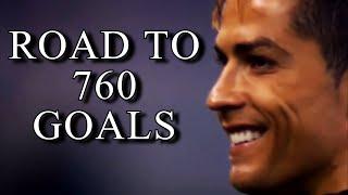 CRISTIANO RONALDO ROAD TO THE MOST GOALS IN THE HISTORY OF FOOTBALL