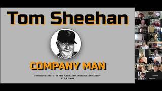 - TOM FLYNN ON TOM SHEEHAN - NEW YORK GIANTS PRESERVATION SOCIETY-8/4/2022