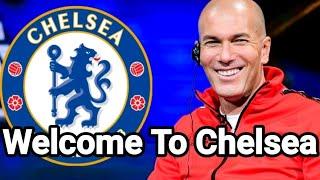 BREAKING NEWS. Chelsea Appoint Zidane As Head Coach. Zidane To Chelsea. Zidane Signed @chelseafc