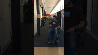 Voice Activated Power Wheelchair Driver Control with Veering