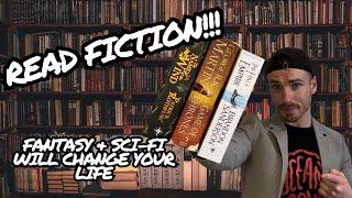 WHY YOU SHOULD READ FANTASY, SCI-FI & FICTIONAL BOOKS