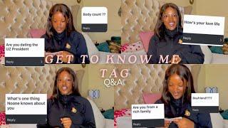 Q&A||GET TO KNOW ME TAG|Relationship ‍‍status|Diaries of a University of Zimbabwe student