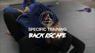 Specific Training - Back Escape