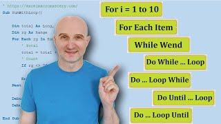 How to Master VBA loops FAST (with real coding examples)