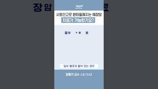 생존율이 낮다고 알려진 췌장암 치료는 어떻게 하나요