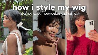 LET'S TALK ABOUT HAIR: A Hair Tutorial and Conversation