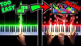 TETRIS THEME from TOO EASY to INSANE