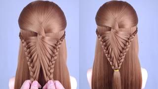 most easy ponytail hairstyle for girls | new hairstyle for college girls | back to school hairstyle