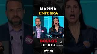 A candidata Marina Helena enterra de vez o candidato Guilherme Boulos em debate.