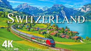 SWITZERLAND 4K UHD - Scenic Relaxation Film with Calming Music - 4K Video Ultra HD