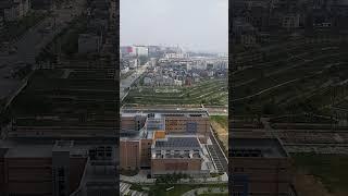 힐스테이트 고덕센트럴 거실에서 바라본 전망(240713)