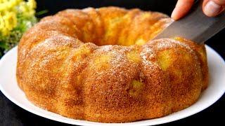 Japanese Apple Cake in 5 MINUTES that NO ONE knows about! Simple and delicious!