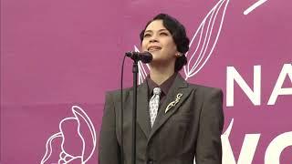 小柳ゆき 国歌独唱