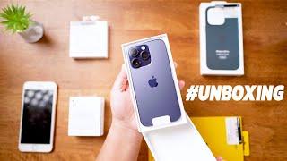 #UNBOXING Iphone 14 Pro Deep Purple