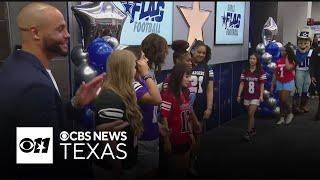 Dallas Cowboys launch high school girls' flag football leagues in Texas