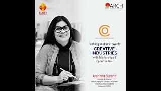 Mrs  Archana Surana Founder & Director Arch College of Design & Business speaks to Edu TV