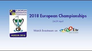 Bolotova / Davletova vs Salehar / Salehar (WD, R32) - European C'ships 2018