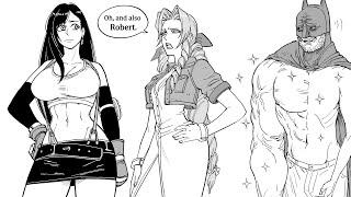 Final Fantasy: Tifa and Aerith Discuss Their Fanbases| Baalbuddy comic dub