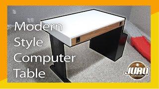 DIY Computer Desk with Printer & Drawer | JURO Workshop