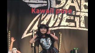 BABYMETAL Memories 2017, live in Mountain View  CA, Fancam Compilation. The song is "Karate"