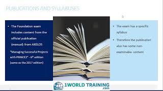 PRINCE2 Foundation | PRINCE2 Certifications | AXELOS | 1WorldTraining.com | Course Introduction