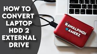 Convert Laptop HDD 2 External drive | Tech Saqi Mirza