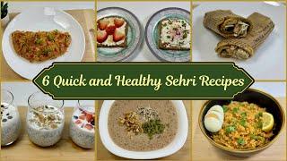 Quick And Healthy Sehri Recipes | Suhoor Recipes | Ramadan Preparations 2025 | Ramadan Recipes