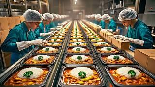 Inside a Fully Automated Food Factory | Mass Produced Ready-Meals