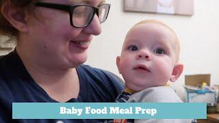 Baby Food Meal Prep | Baby Food for a 5 Month Old