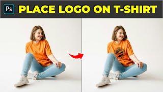 The most realistic way to place design on t-shirt - Photoshop Tutorial