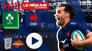 Tournoi des Six Nations 2025 : Le résumé complet d'Irlande - XV de France