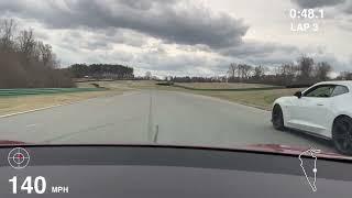 2021 Tesla Model S Plaid VIR Full Course 2:04 No Track Mode Showroom Stock Tires.