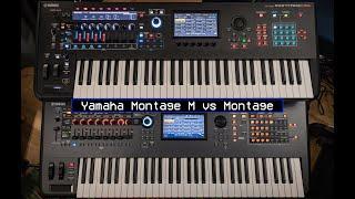 Yamaha Montage M vs Yamaha Montage [AWM2 & FM-X Sounds] | No Talking |