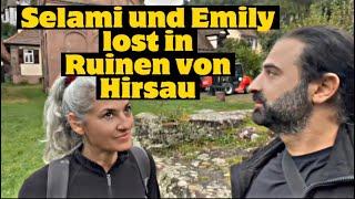 Selami und Emily in den Ruinen von Hirsau