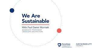 We Are Sustainable with Paul Daniel Marriott