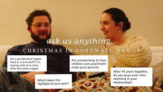 Chatty Q&A  Are we having children? Do we crave non-vegan food? Divorce?  vlogmas day 18