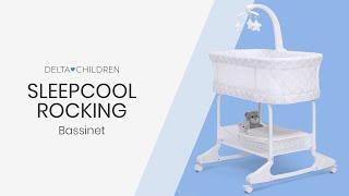 The SleepCool Rocking Bassinet  (by Delta Children)