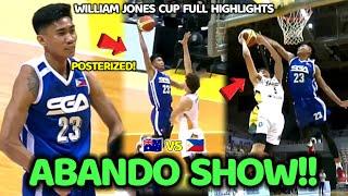 BUMILIB LAHAT SA LUPIT NG GINAWA NI RHENZ ABANDO! | Strong Group PHI VS Australia FULL HIGHLIGHTS