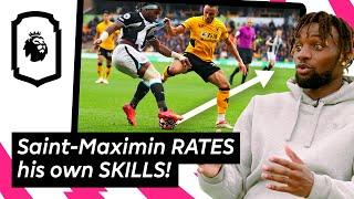 Allan Saint-Maximin REACTS to his GREATEST SKILLS | Uncut