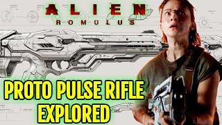 Proto Pulse Rifle (Alien Romulus) Explored - Tech Specs, And How It Connects With Iconic M41A Lore!