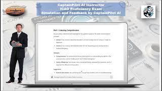  ICAO Proficiency Exam | Aviation English Testing & Feedback Solution | CaptainPilot AI ️