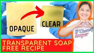 DIY: REBATCH SOAP | Transparent Soap Making - Soap Rebatching Method | Recycling Soap Scraps