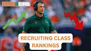 Where will Miami's recruiting class RANK? Latest BUZZ