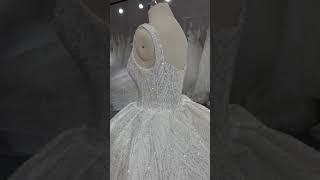 B213# Wedding Dresses New White/Ivory Beadding Wedding Dress Bridal Gown