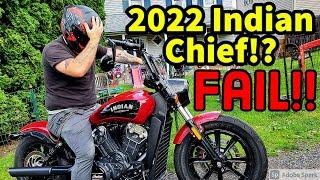 2022 Indian Chief | Test Ride FAIL!!!