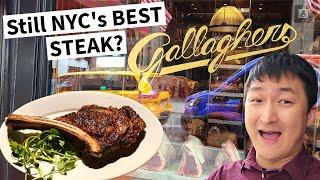 BACK at GALLAGHERS! NYC's Best Rated Steakhouse!