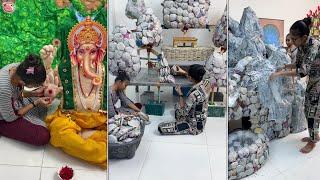 Ganpati Decoration - Indian Traditional Rituals #ganpati #decoration #rituals